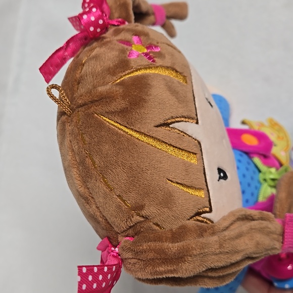 June Garden Plush Doll Learn To Dress 15" Toy Soft Excellent Condition - Picture 2 of 14